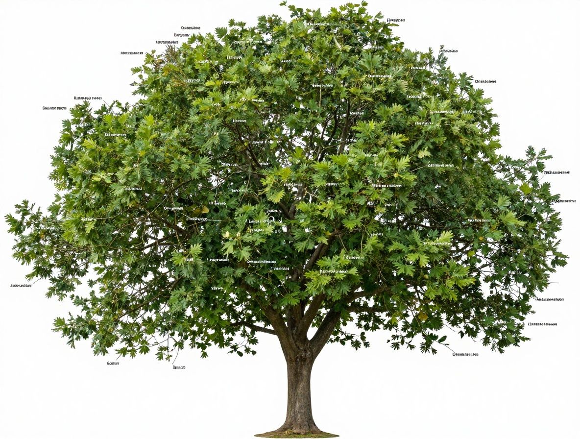 Визуализация обработки естественного языка и анализа текста с деревьями синтаксических зависимостей на экране